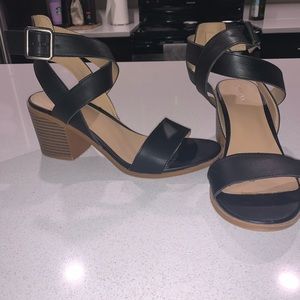 Merona Black Short Heels